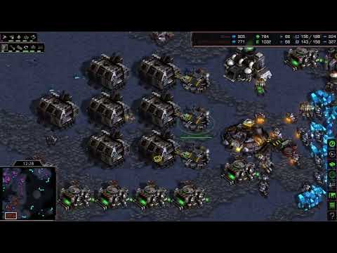 IdrA vs Stork: Macro Machine vs Legendary Korean: Christmas Special VC on #Othello #starcraft #GSL