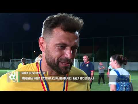 Moșnița Nouă câștigă Cupa României, faza județeană