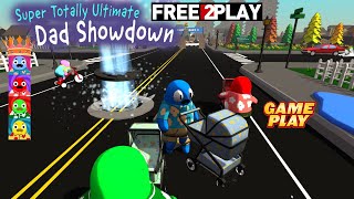 Super Totally Ultimate Dad Showdown ★ Gameplay ★ PC Steam [ Free to Play ] game 2021 ★ HD 1080p60FPS