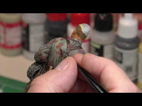 Painting German Splinter Camouflage Part Two