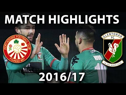 Portadown vs Glentoran - 3rd January 2017