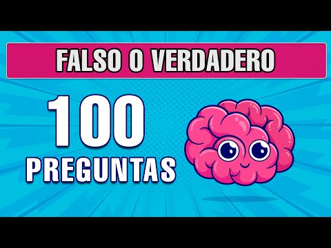 Adivinanzas de VERDADERO o FALSO  🎓🧠✅ 100 PREGUNTAS DE PRIMARIA