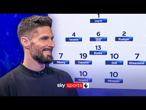 Olivier Giroud builds his ALL-TIME TEAMMATES XI!