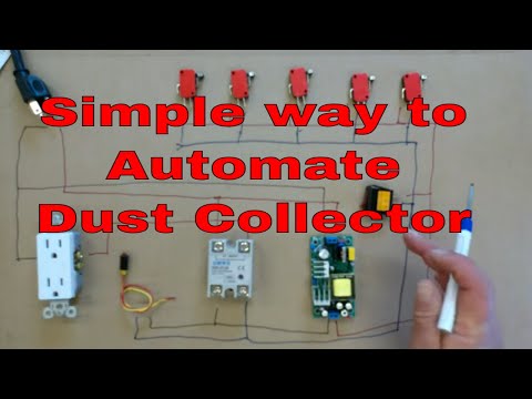 Automatic Dust Collector System DIY