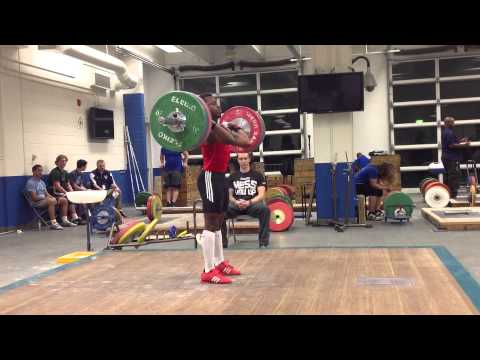 Darrel Barnes (Junior, 62 kg) - 135 kg (297 lb) Clean and Jerk