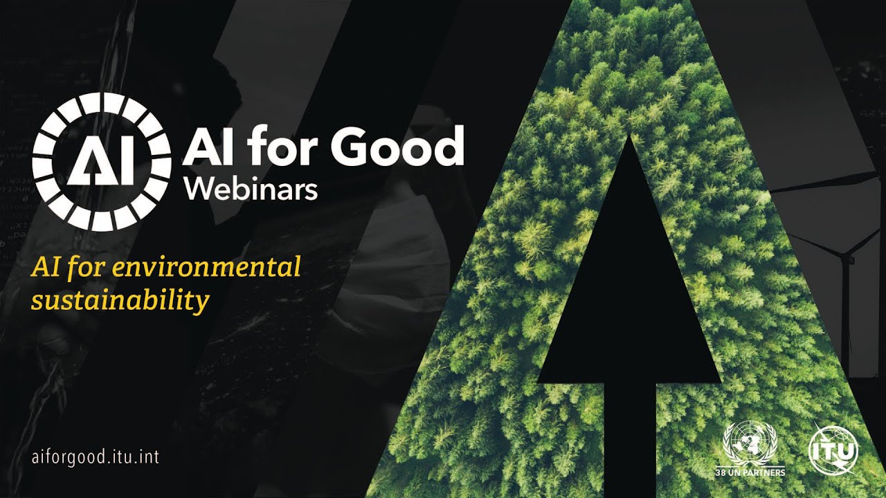 AI for Environmental Sustainability | AI FOR GOOD WEBINARS