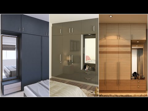Latest Wardrobe Designs with Dressing Table 2022|| Modern Wardrobe Designs with Mirror 2022
