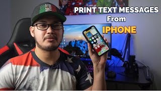 How to Print Text Messages from iPhone for Court & Other Documentation Purposes (3 Ways)