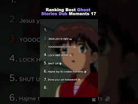 Ranking Best Ghost Stories Dub Moments 17 #ranking #anime #fyp #viral #funny #short #ghoststoriesdub