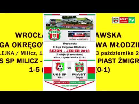 2018-10-13 / UKS SP Milicz - Piast Żmigród 1-5 w meczu młodzików
