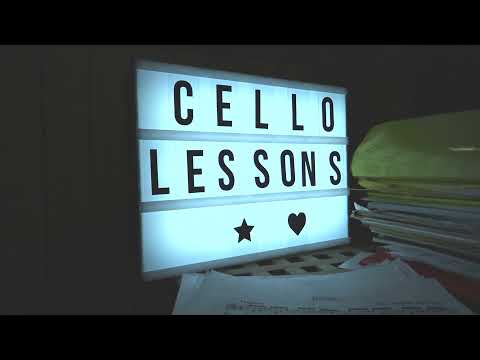 Presentazione lezioni violoncello - in Presenza e Online