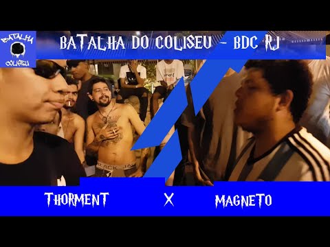 (NÃO VEJO ANIME) THORMENT VS MAGNETO - BATALHA DO COLISEU - SEMI FINAL