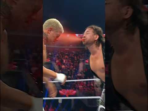 Shinsuke Nakamura hits Cody Rhodes with the red mist! 🤮