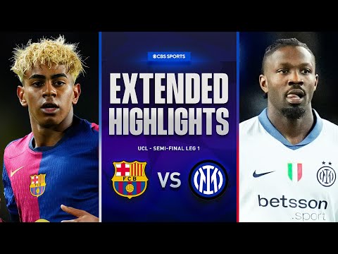 Barcelona vs. Inter: Extended Highlights | UCL Semi-final Leg 1 | CBS Sports Golazo