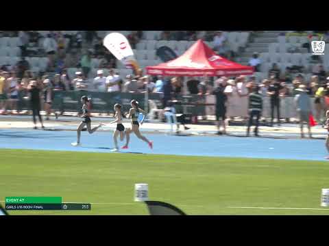 Girls U16 800m Final: 2022/23 State Track and Field Championships