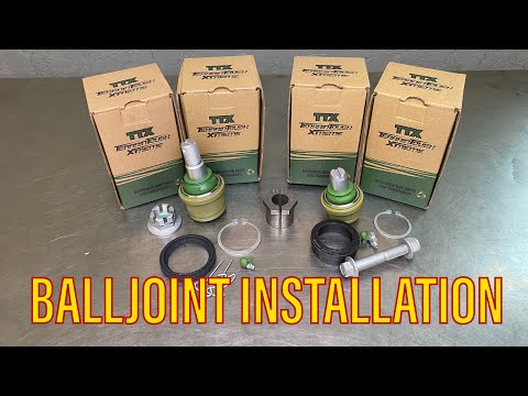Mevotech TTX™ ball joint Installation on the shop truck!!!