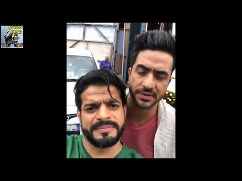 Karan Patel And Aly Goni Off Screen Masti On The Sets Of 'Yeh Hai Mohabbatein'