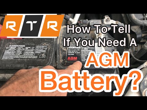 Part of a video titled Do I Need a AGM Battery? - YouTube