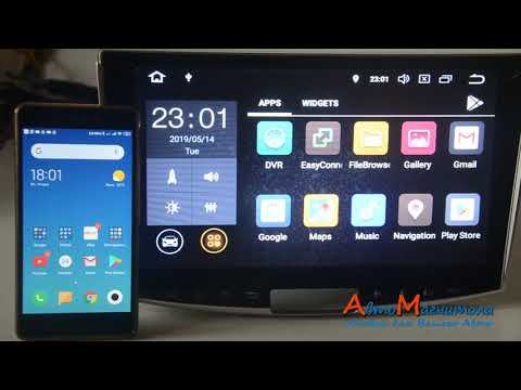 easy connect function - how to connect android phone via mirror link to car gps radio