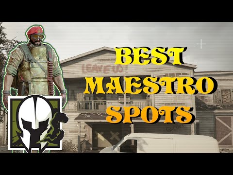 Best Maestro Spots on Oregon [Rainbow Six Siege]
