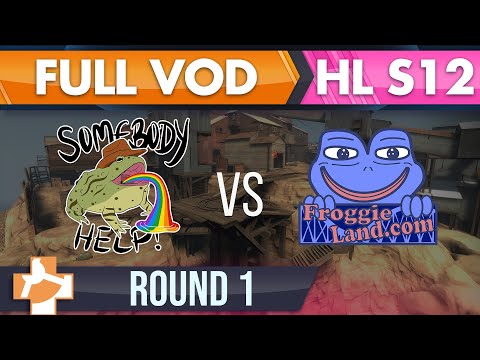 Froggieland vs Somebody Help! - S12 Playoffs Round 1 - FULL VOD