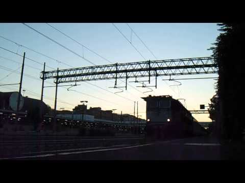 E656.028 sull' IC 511 "Capodimonte" Torino Porta Nuova - Salerno, in partenza da Roma Ostiense