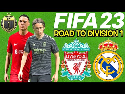 FIFA 23 Online Seasons #111 - Road To Division 1 - Liverpool vs Real Madrid