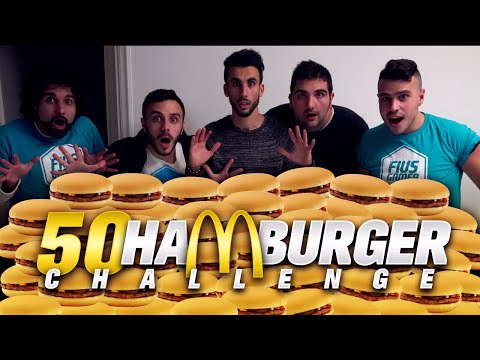 50 HAMBURGER CHALLENGE w/FIUS GAMER e TATINO23