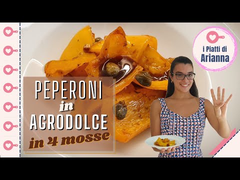 Peperoni in agrodolce IN 4 MOSSE