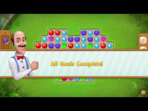 Gardenscapes Story Walkthrough Gameplay Part 1 - Day 1