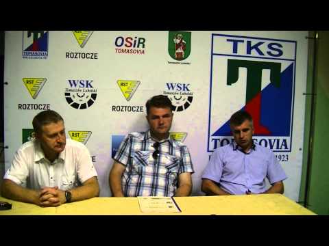 TOMASOVIA - LEWART LUBARTÓW (Konferencja Prasowa)