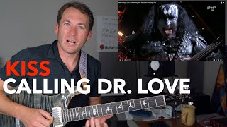 Guitar Teacher REACTS: KISS - Calling Dr. Love /// LIVE 4K