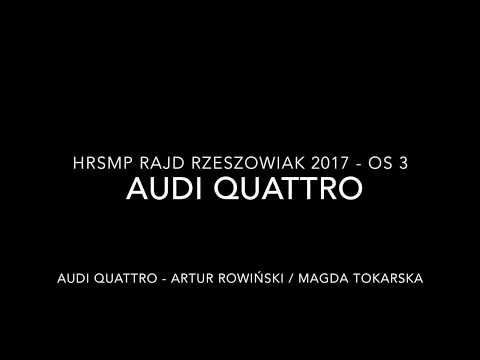 Audi Quattro On board - Rajd Rzeszowiak 2017 OS 3