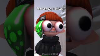 That one guy in winter: #splatoon3 #splatoon #shorts #splatoonraiders #splatoonanimation