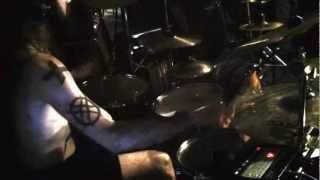 Into Eternity - Bryan Newbie&#39;s Drum Cam - Time Immemorial - Calgary, July 20th, 2012