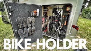 Der BESTE Fahrradträger für die Heckgarage - Bike Holder - Nachrüstung im Wohnmobil