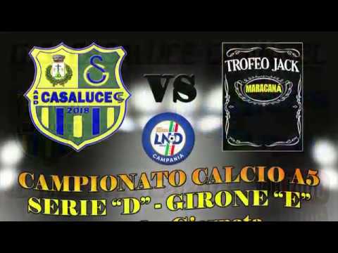 11.11.2018 GS Casaluce / Jack Maracanà - Campionato C5 "D" girone "E" 2^ giornata