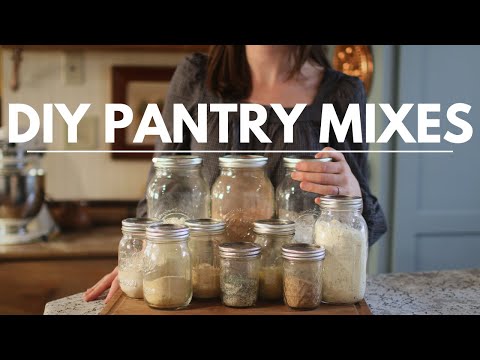 10 Homemade Pantry Mixes to SAVE You $$$ | Healthy, Easy, Delicious!