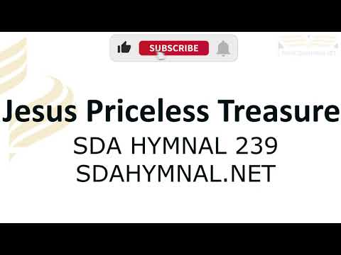 Jesus Priceless Treasure  Instrumental With Lyrics | SDA HYMNAL 239