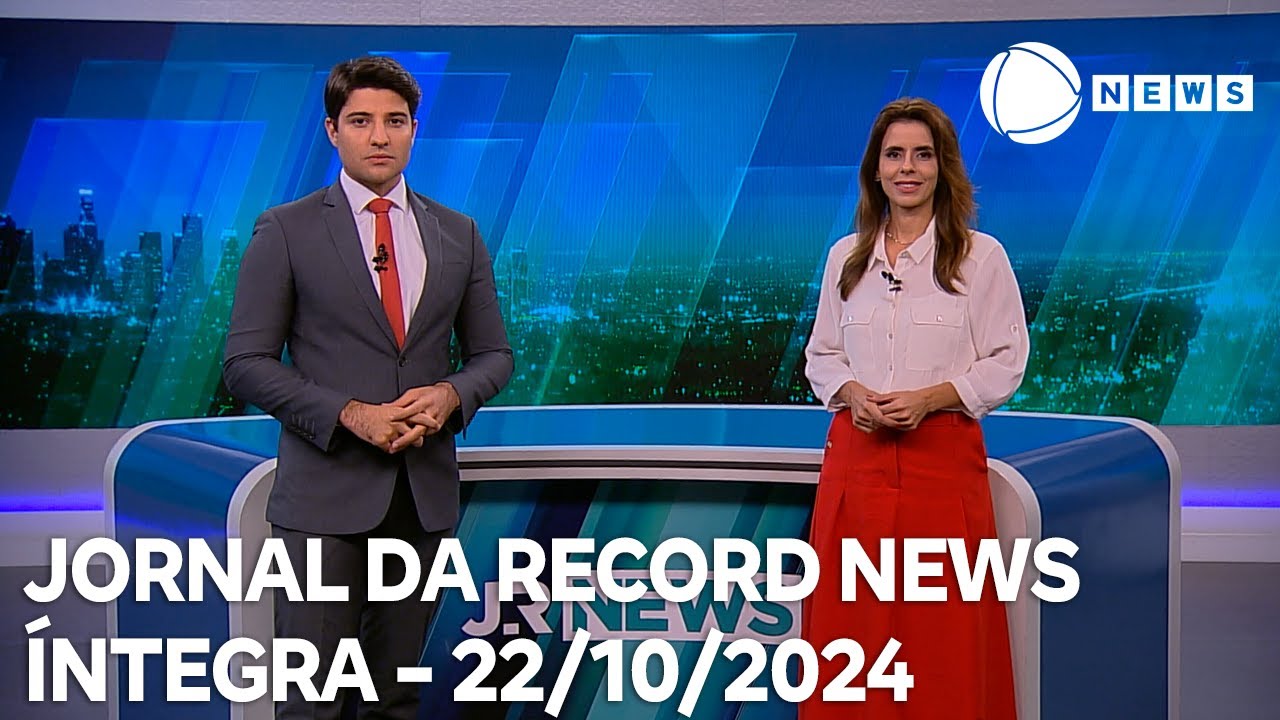 Jornal da Record News - 22/10/2024