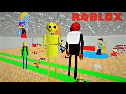 basics baldi baldis roblox play alpha character roleplay weird giant golden every single side