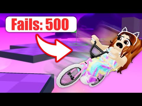 WHY IS THIS SO HARD?? Obby But You’re On a Bike (Roblox)