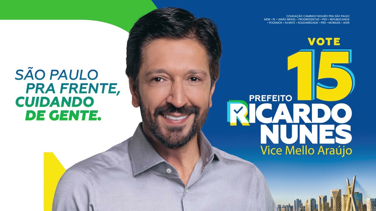 #Jingles2024: "Todo mundo é 15" - Ricardo Nunes (MDB - São Paulo/SP)