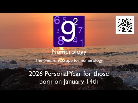 Numerology 2026 Personal Year Forecast for January 14th Birthday