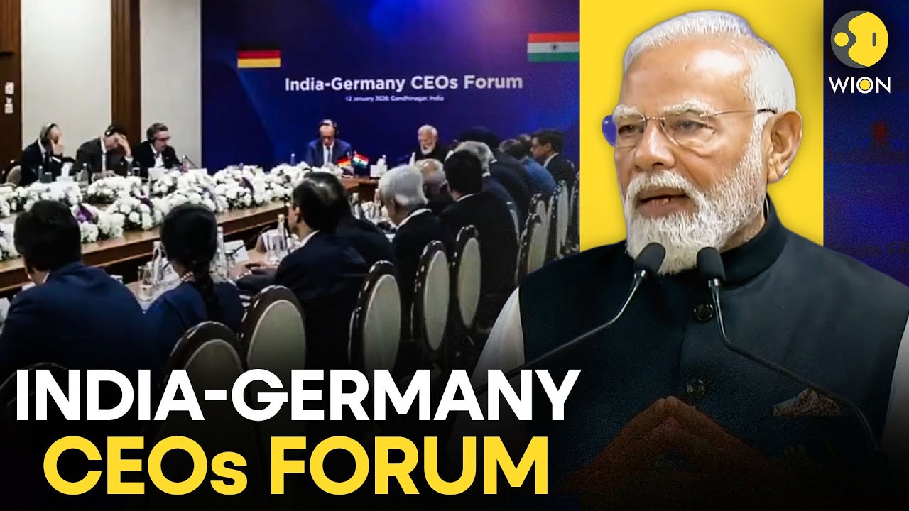 LIVE: PM Modi & German Chancellor Friedrich Merz’s Remarks At India- Germany CEO's FORUM | WION