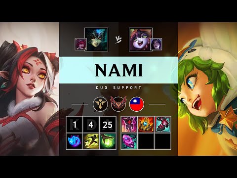 Nami Support vs Lulu - TW Grandmaster Patch 25.14