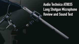 Video thumbnail for Incredible Budget XLR Shotgun Mic For Filmmaking | Audio Technica AT8035 Test and Review by Ken Creates