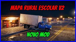 🔴Gameplay Novo Mod Chevrolet D40 | Proton Bus Simulator | Mapa Rural Escolar V2 | PSBU | Mods