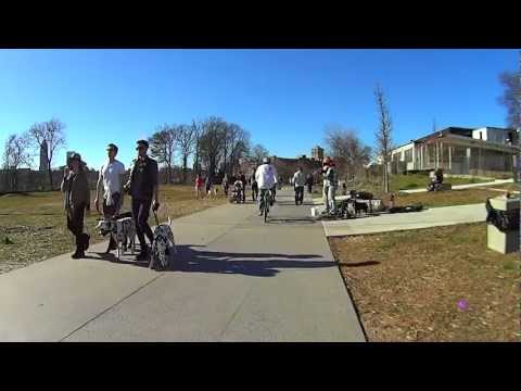 Fiddling "Fly Around" - Dancing on the Atlanta Eastside Beltline - Month #8 of fiddling