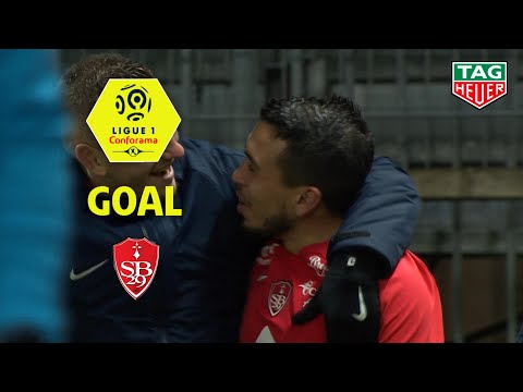 Goal Cristian BATTOCCHIO 53 / Stade Brestois 29 - RC Strasbourg Alsace 5-0 BREST-RCSA / 2019-20